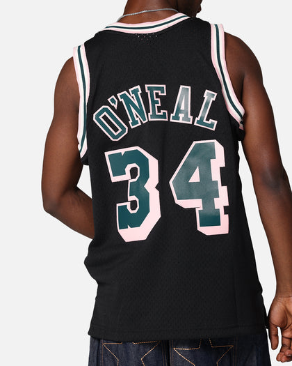 Mitchell & Ness Los Angeles Lakers Shaquille O'Neal 'Deep Emerald' Swing Jersey Black