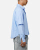 MNML Chambray Double Layer Shirt Blue