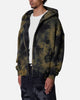 MNML Crumple Tie Dye Hodie Olive