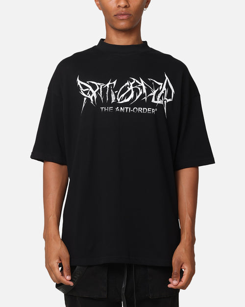 The Anti Order GHXST Mock Neck T-Shirt Black