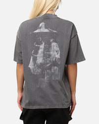 The Anti Order GHXST Mock Neck T-Shirt Washed Charcoal