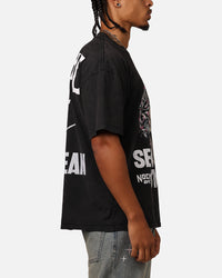 UFC By Culture Kings Suga Sean O'Malley Noche T-Shirt Black Acidwash