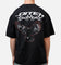 Loiter Flight T-Shirt Black Acidwash