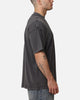 Saint Morta Lucian Mock Neck T-Shirt Washed Charcoal