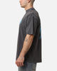 Saint Morta Lucian Mock Neck T-Shirt Washed Charcoal