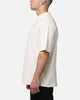 Saint Morta Pray For Me Mock Neck T-Shirt Off White