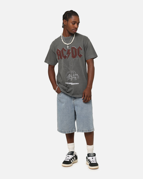 AC/DC Fly On The Wall Tour T-Shirt Faded Black