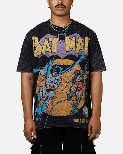 New Era X DC Batman T-Shirt Washed Black