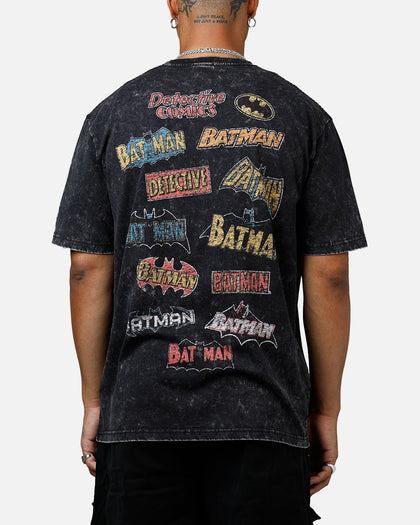 New Era X DC Batman T-Shirt Washed Black