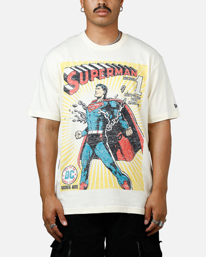 New Era X DC Superman T-Shirt Chrome