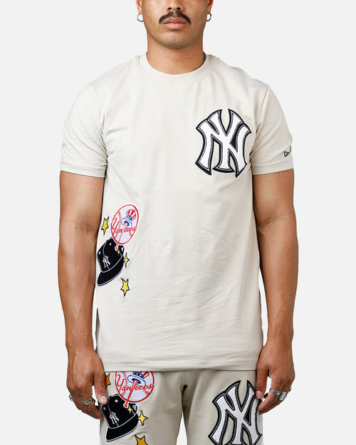 New Era New York Yankees 'Logo Select' Summer T-Shirt Stone