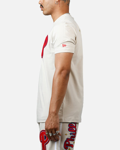 New Era Philadelphia Phillies 'Logo Select' Summer T-Shirt Stone