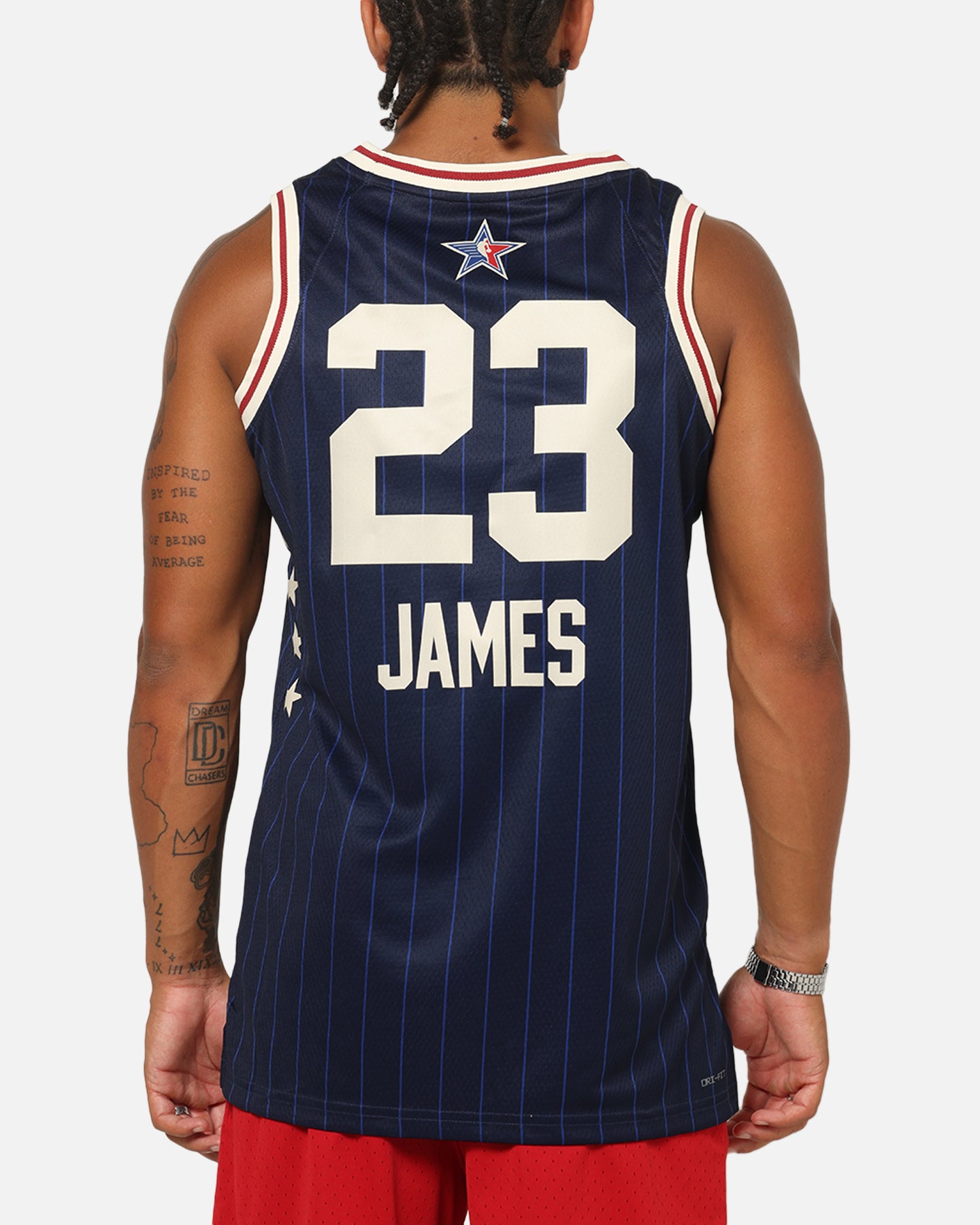 Jordan Lebron James All-Star 73rd Anniversary Swingman Jersey Navy