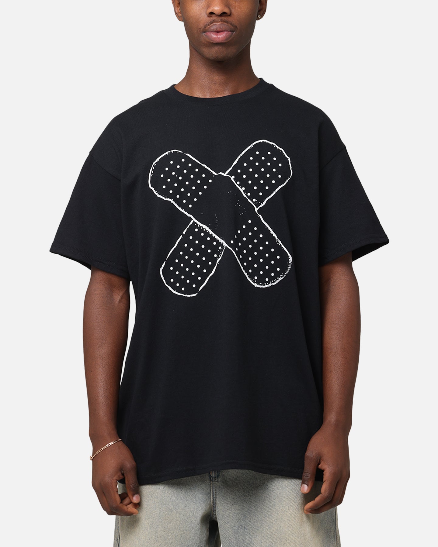 The Kid Laroi Bandaid T-Shirt Black | Culture Kings