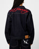 Ed Hardy Coach Denim Jacket Raw Indigo