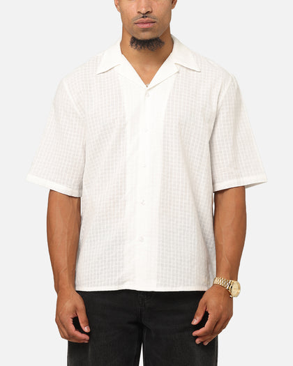 Saint Morta Textured Short Sleeve Shirt White