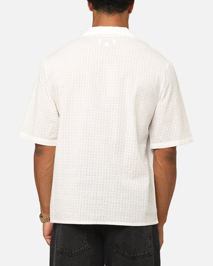 Saint Morta Textured Short Sleeve Shirt White