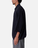 MNML Oversized Knit Polo Shirt Black