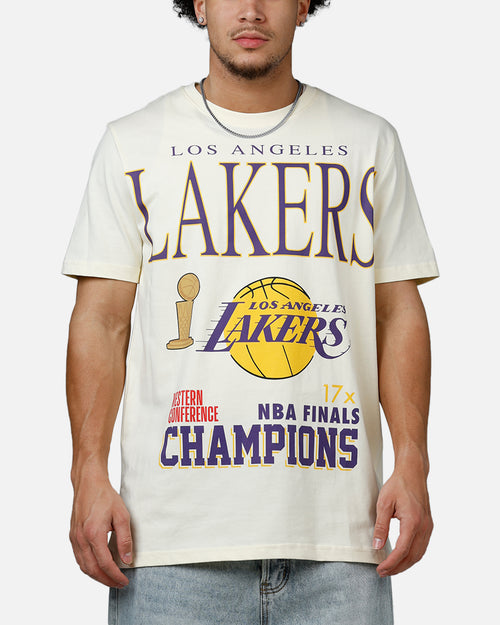 New Era Los Angeles Lakers Vintage Champs T-Shirt White