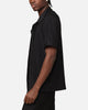 XXIII Pleated Button Up Shirt Black