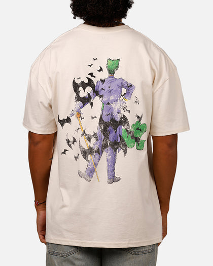 American Thrift X DC Batman The Joker Cane Heavy T-Shirt Off White