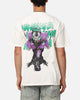 73Studio X DC Batman The Joker Rings Heavyweight T-Shirt Off White