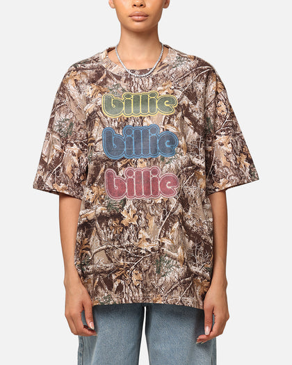 Billie Eilish Billie Billie Billie Organic Cotton T-Shirt Realtree