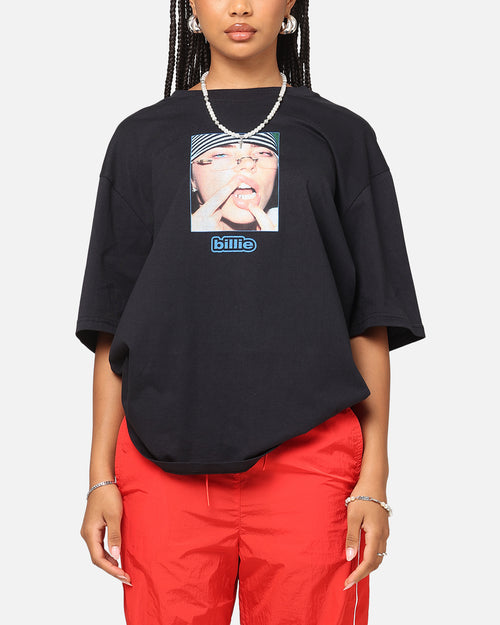 Billie Eilish Billie Gem Organic Cotton T-Shirt Black