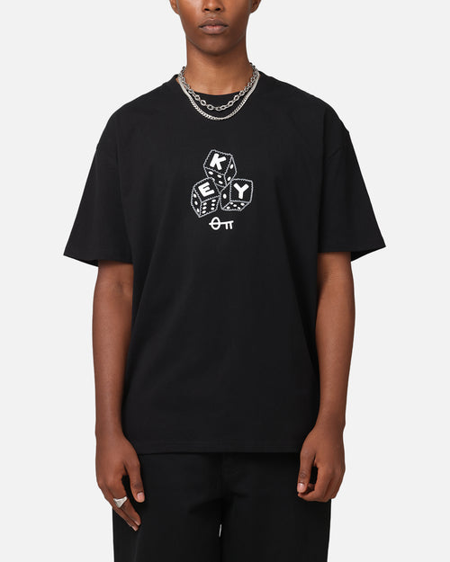 Key Street Dice Vintage T-Shirt Black