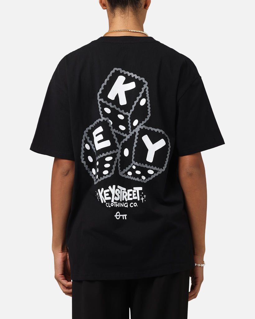 Key Street Dice Vintage T-Shirt Black | Culture Kings
