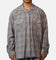 MNML Faded Print Flannel Shirt Grey