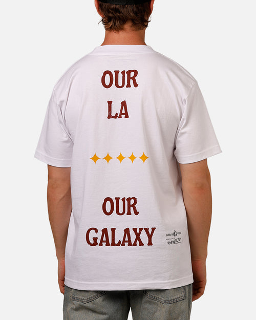 Mitchell & Ness X Los Angeles Galaxy X Culture Kings Our LA Our Galaxy T-Shirt White