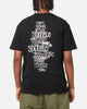 S Double Script Stack T-Shirt Washed Black