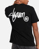 S Double Shawn Script T-Shirt Black
