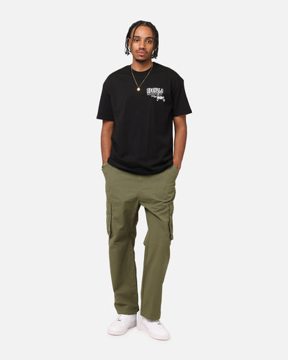 S Double World Wide Roots T-Shirt Black