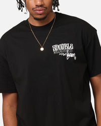 S Double World Wide Roots T-Shirt Black