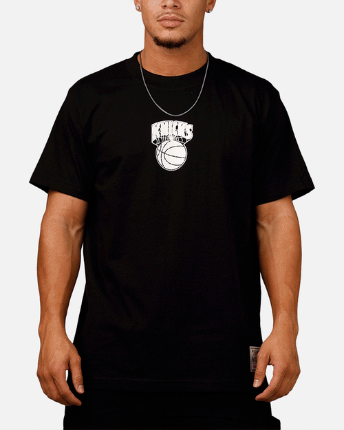 Mitchell & Ness New York Knicks Web T-Shirt Black