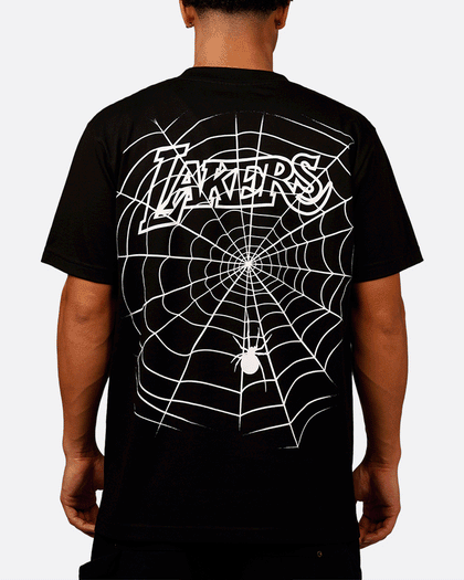 Mitchell & Ness Los Angeles Lakers Web T-Shirt Black