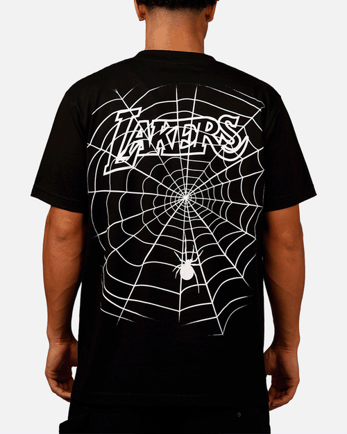 Mitchell & Ness Los Angeles Lakers Web T-Shirt Black
