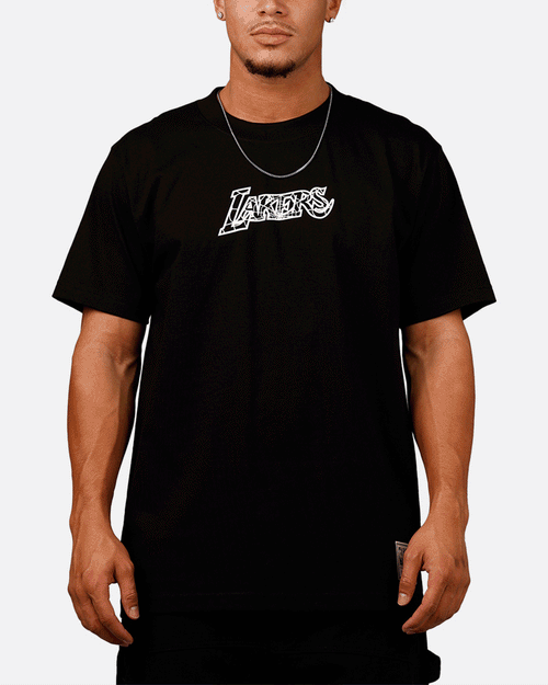 Mitchell & Ness Los Angeles Lakers Web T-Shirt Black