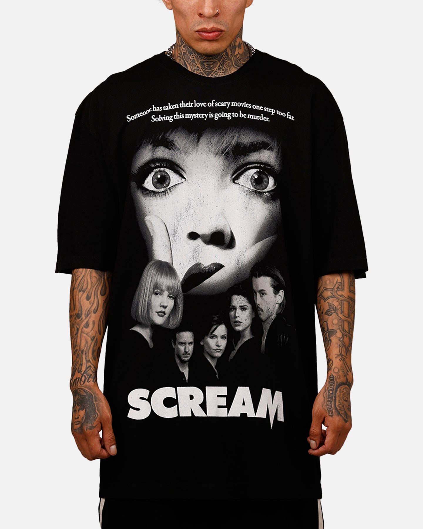 SCREAM ヴィンテージtシャツ Bioworld Vintage Scream T-Shirt Washed Black | Culture Kings