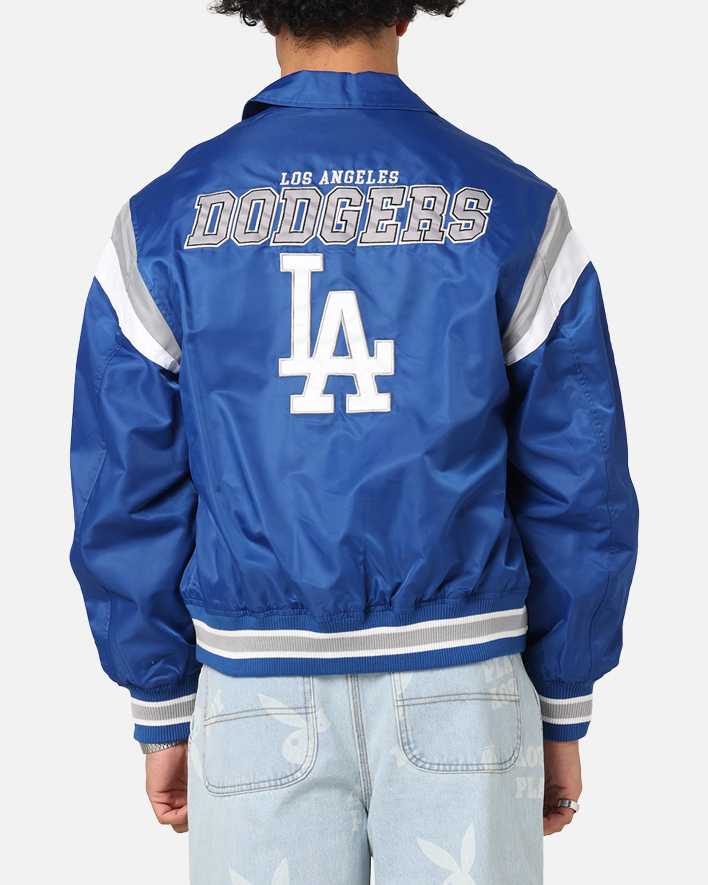 New Era Los Angeles Dodgers MLB Retro Stadium Jacket Blue
