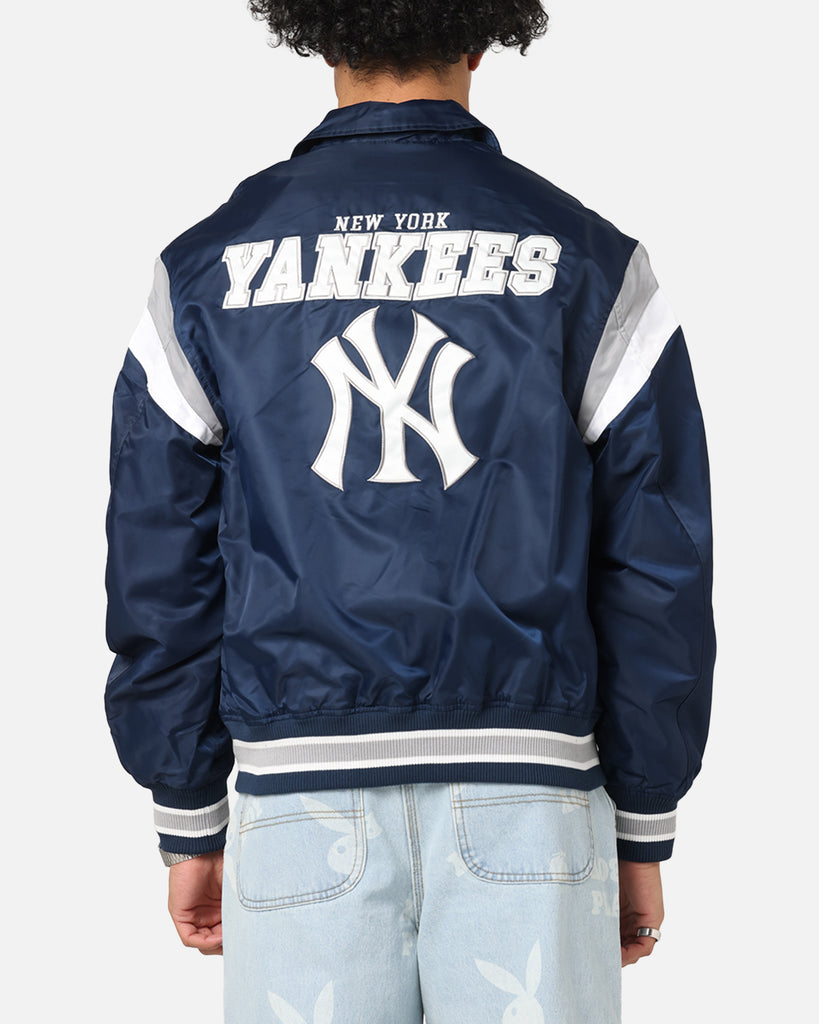 New Era New York Yankees MLB Retro Stadium Jacket Navy | Culture Kings
