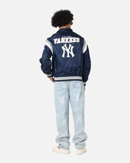 New Era New York Yankees MLB Retro Stadium Jacket Navy