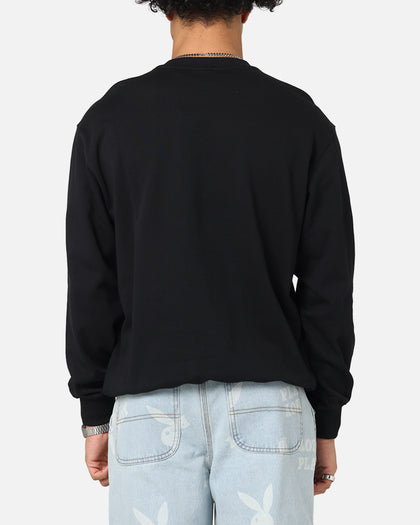 New Era Los Angeles Dodgers MLB Team Logo Crewneck Black