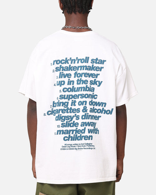 Oasis Definitely Maybe T-Shirt White Vintage