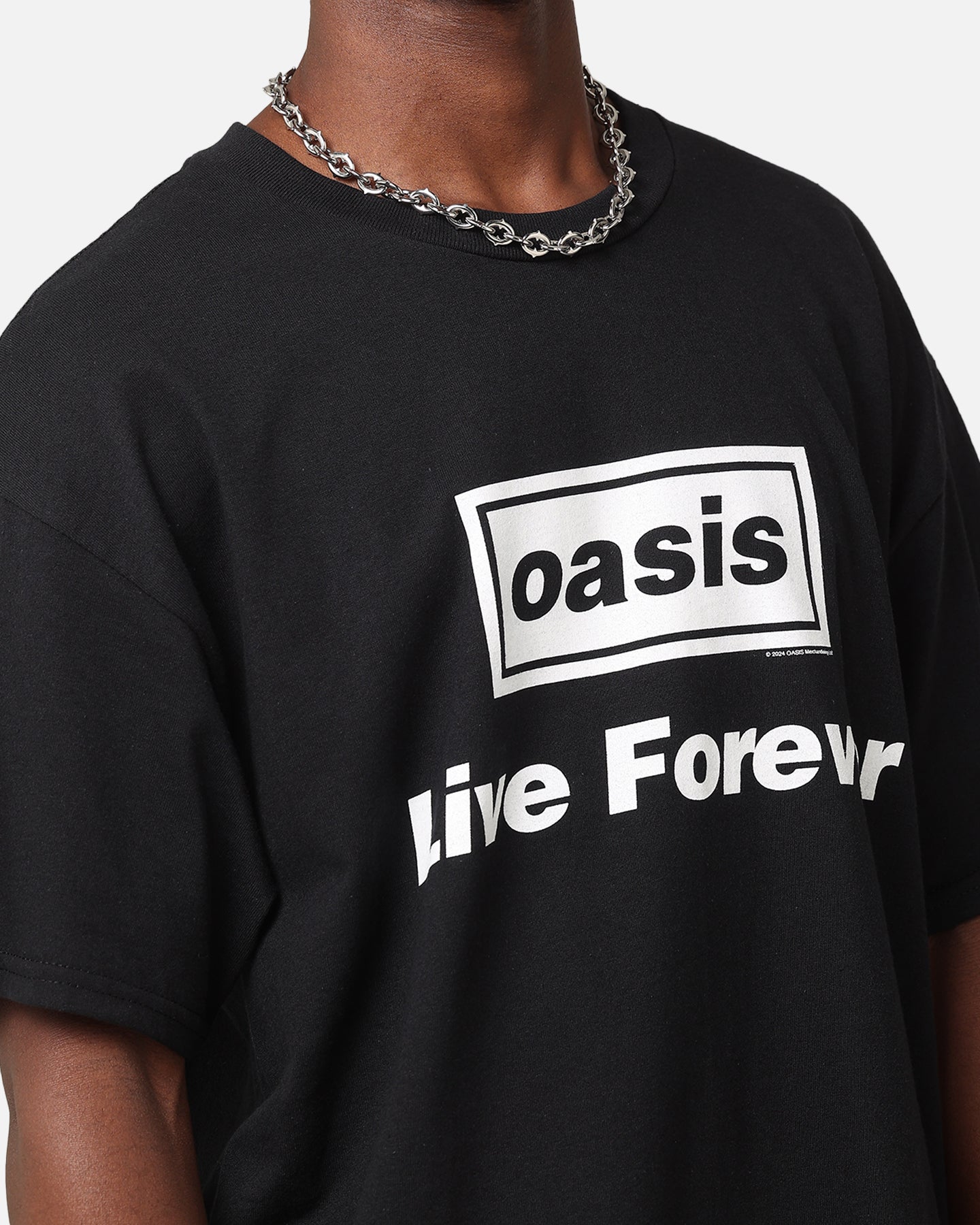 Oasis Live Forever T-Shirt Black | Culture Kings