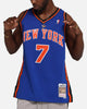 Mitchell & Ness New York Knicks Carmelo Anthony 2010 Dark Jersey Royal