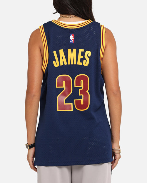 Mitchell & Ness Cleveland Cavaliers Lebron James Swing Jersey Blue