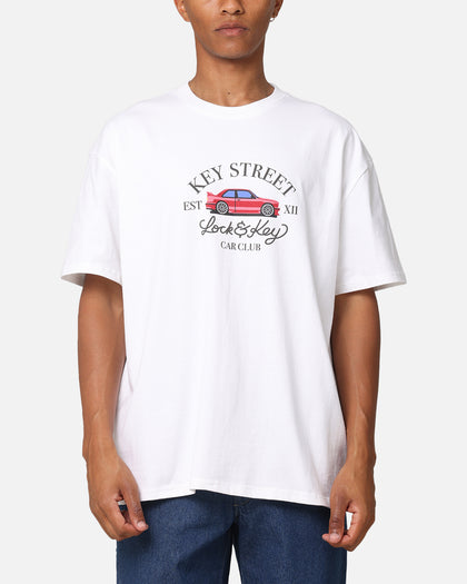 Key Street Lock And Key Club 1 T-Shirt White